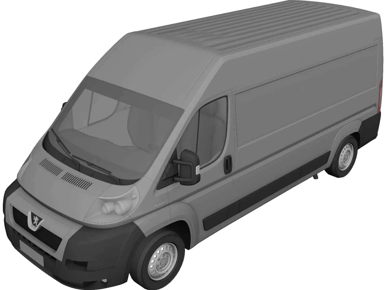 Peugeot Boxer 3D Model