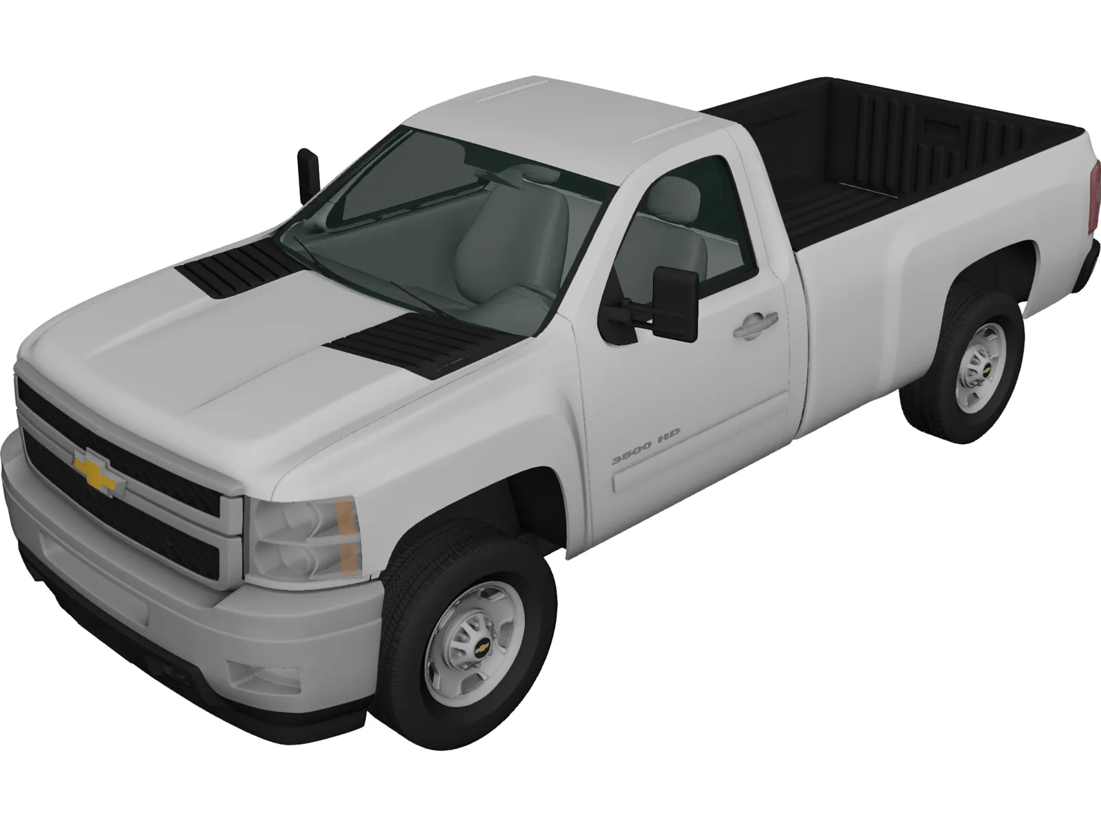 Chevrolet Silverado (2011) 3D Model