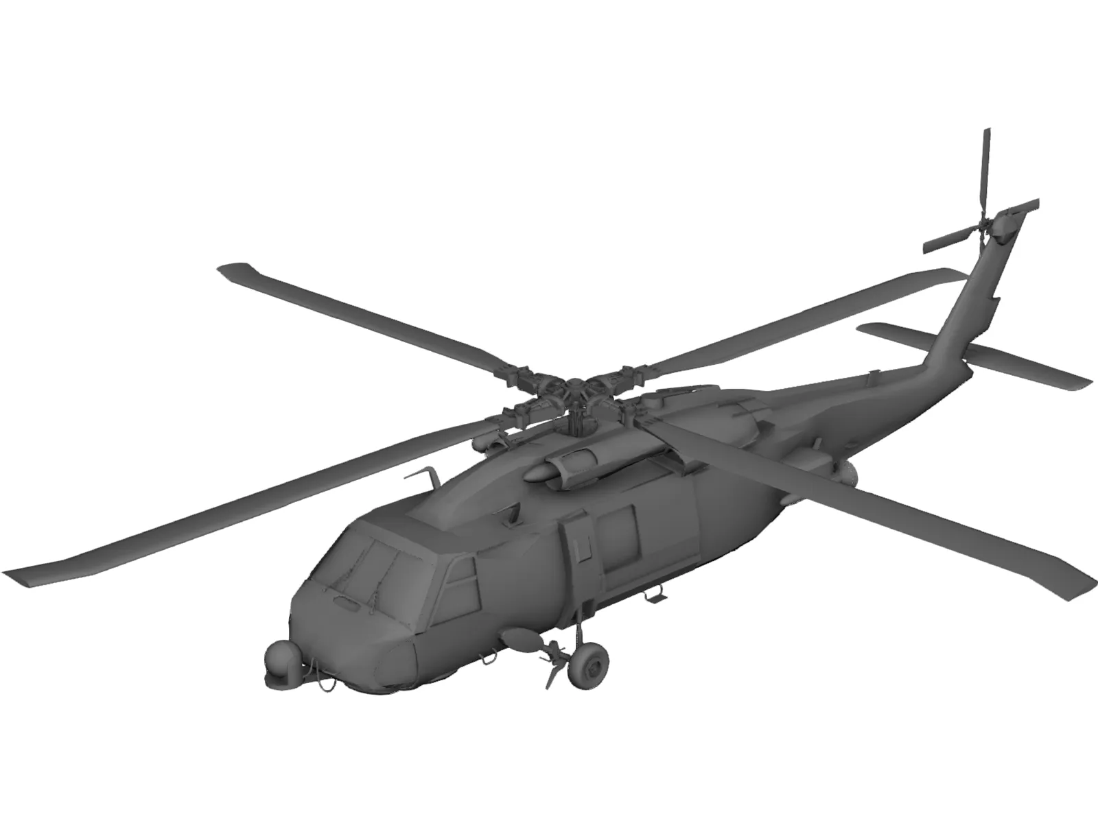 Sikorsky SH-60 Seahawk 3D Model