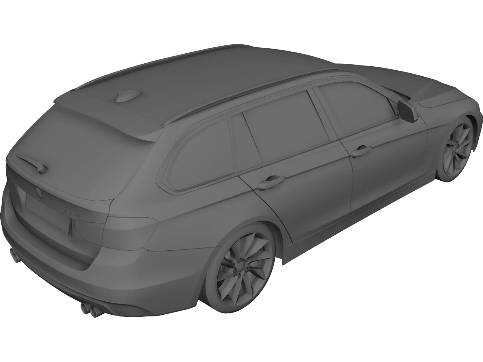 BMW 3-Series Touring [F31] (2013) 3D Model