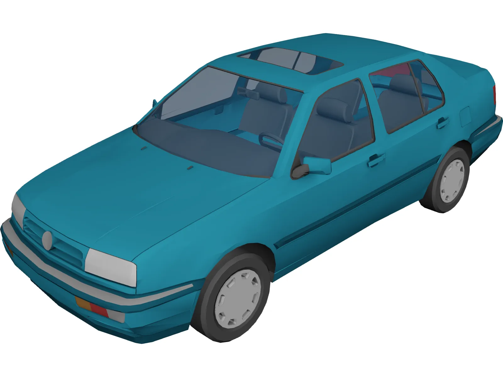 Volkswagen Jetta/Vento (1993) 3D Model