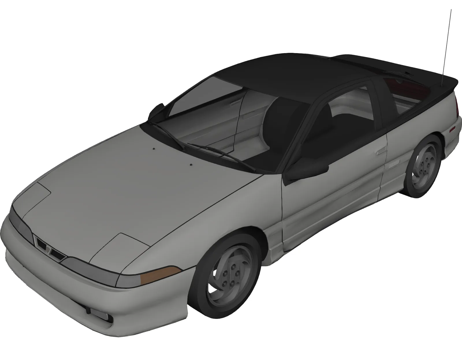 Mitsubishi/Eagle Talon 3D Model