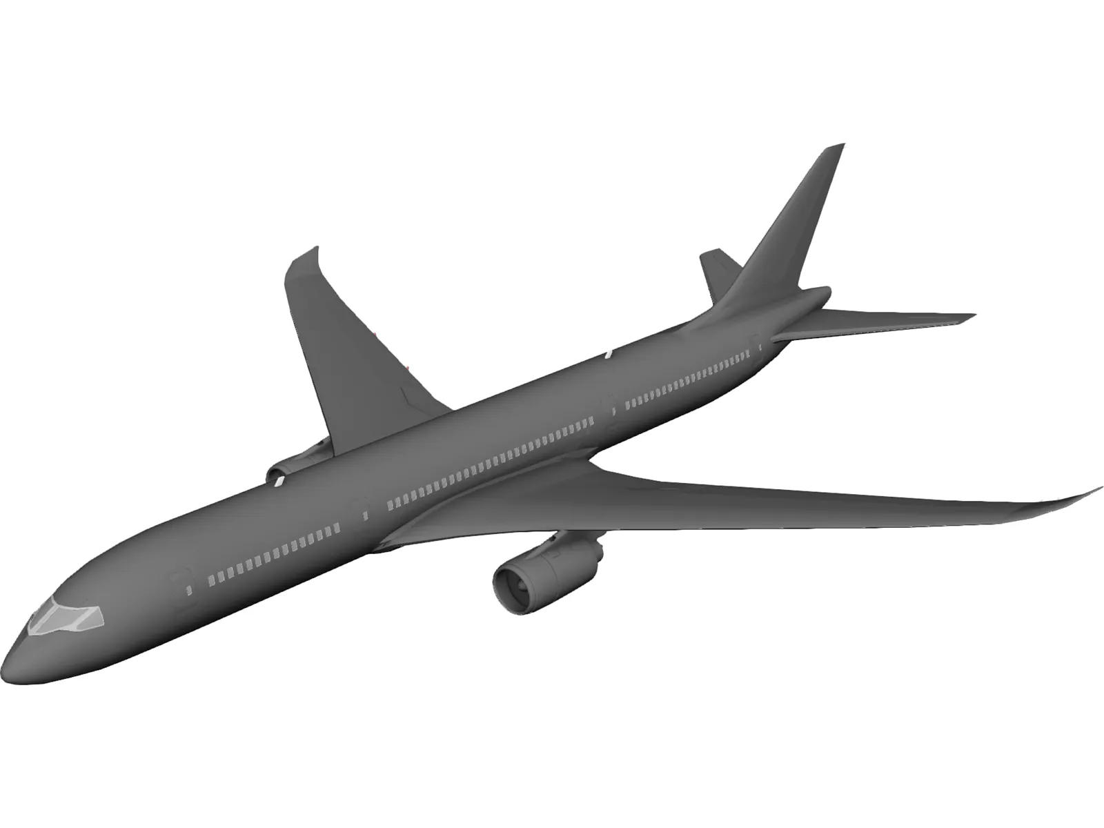 Boeing 767 3D Model