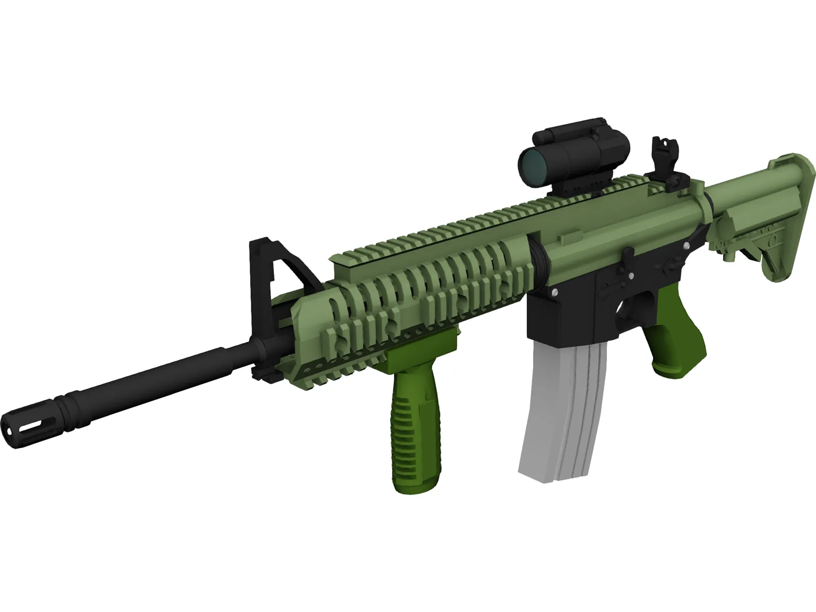 M4A1 3D Model