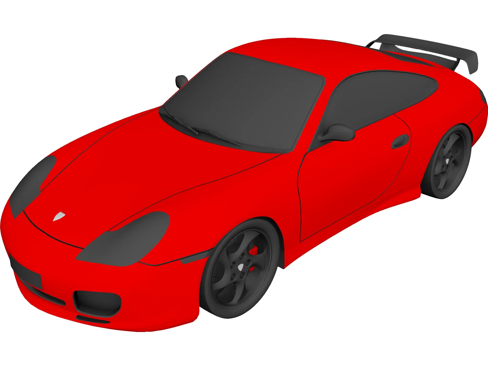 Porsche 911 GT3 3D Model