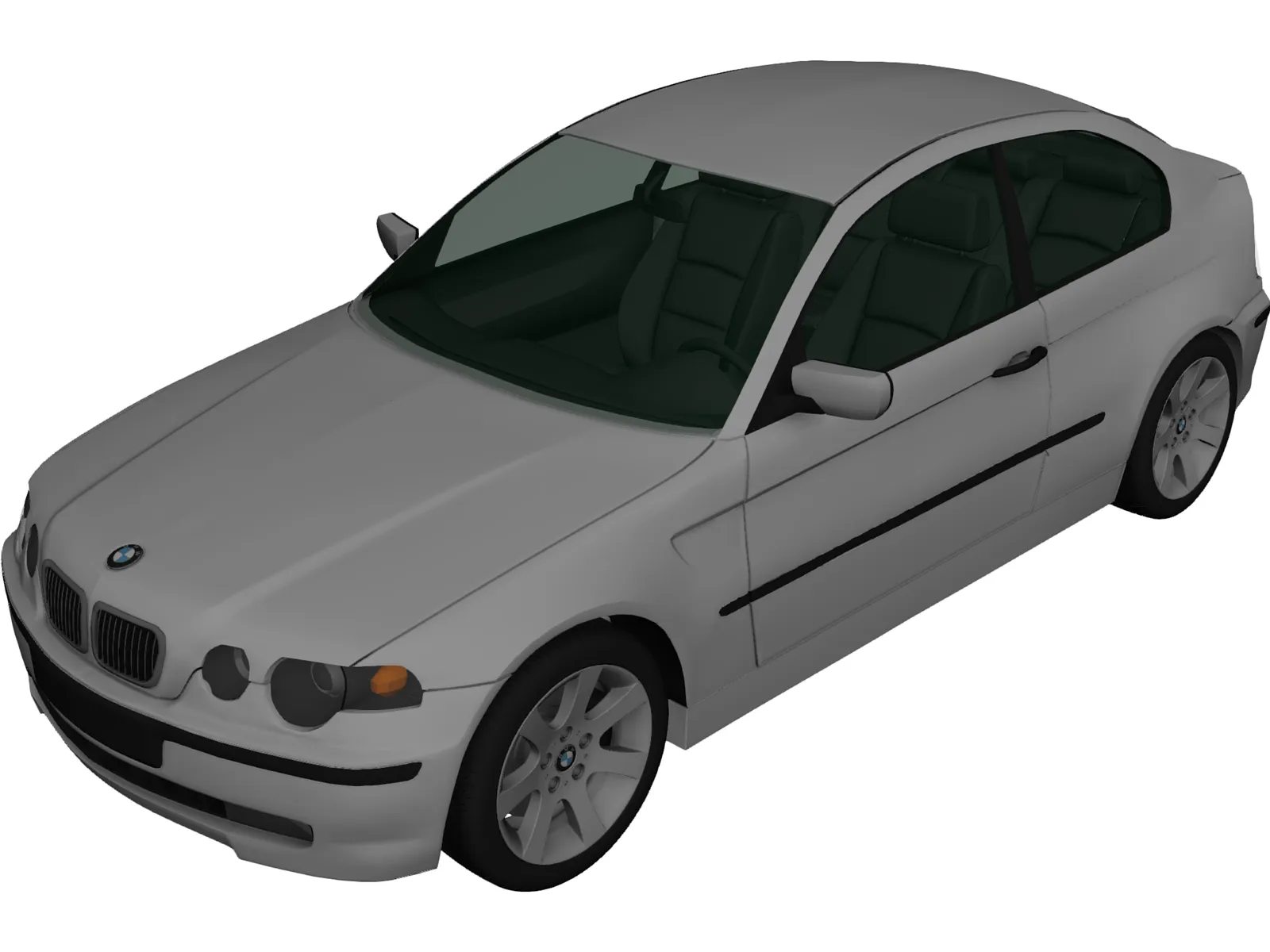 BMW 3-Series Compact [E46] (2004) 3D Model