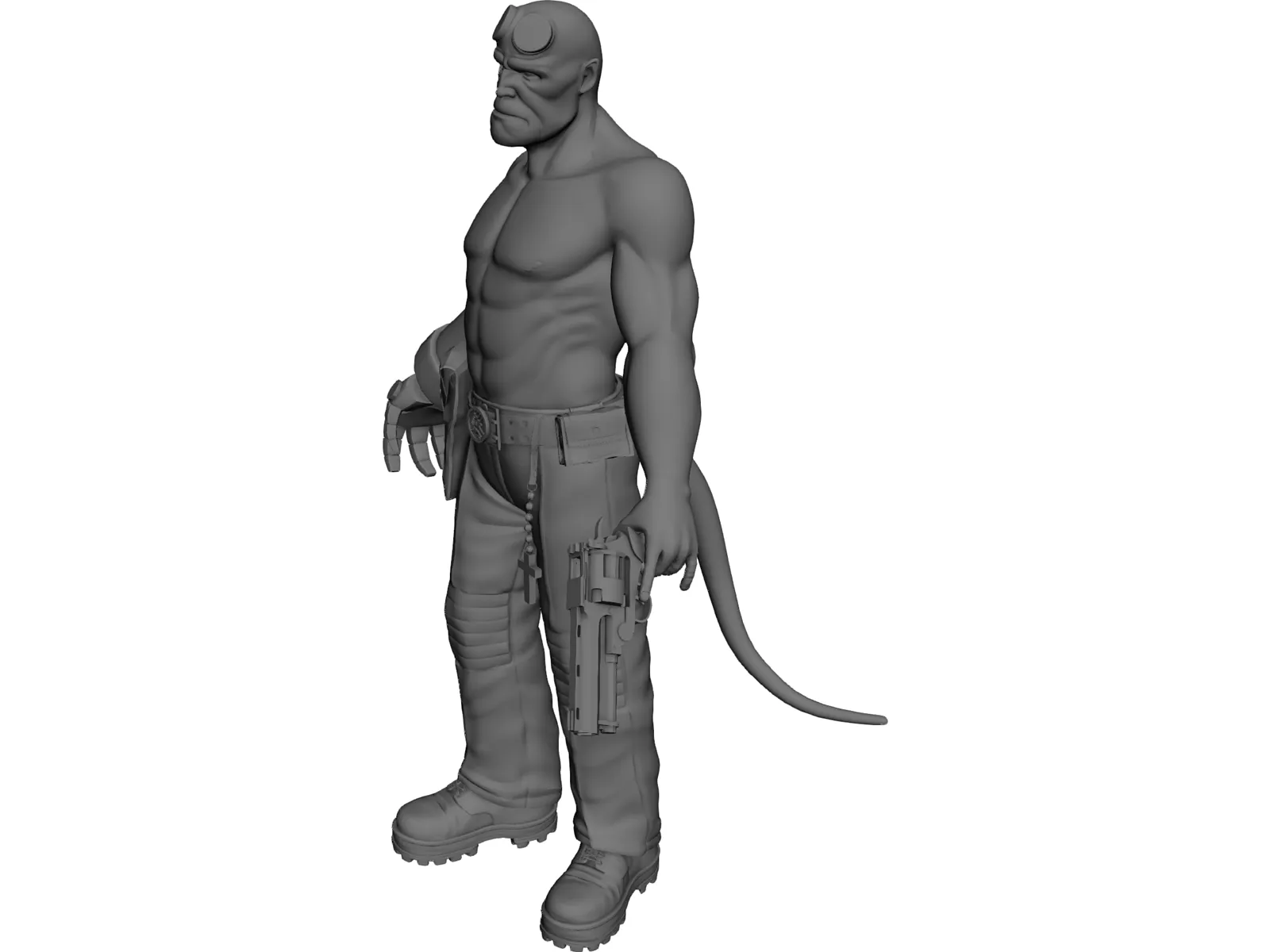 Hellboy 3D Model