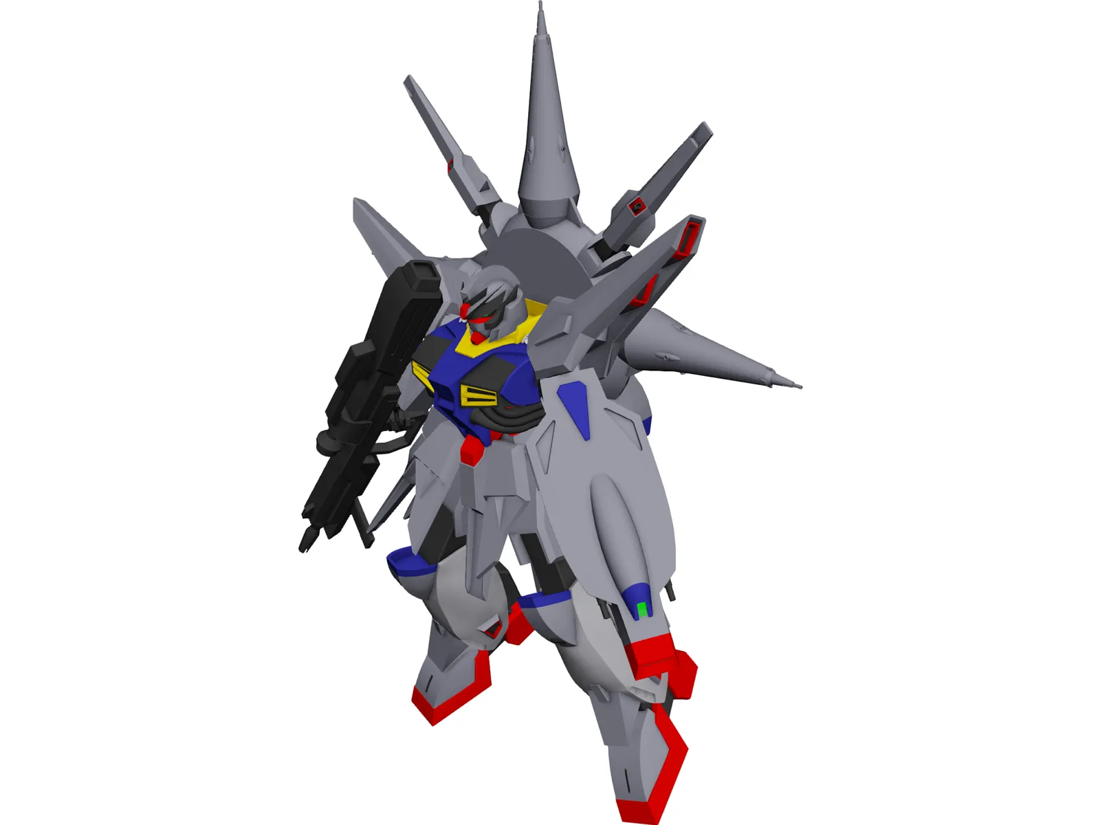 Gundam Providence ZGMF-X13A 3D Model