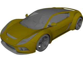 Saleen S5S Raptor 3D Model