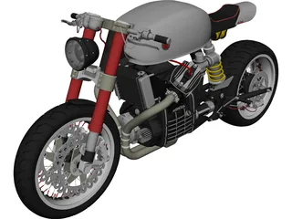 Motorcycles 3D Models Collection