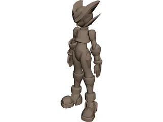 Sega Megaman 3D Model