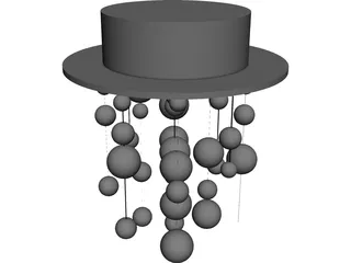 Bubble Lights 3D Model