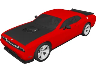 Dodge Challenger SRT10 3D Model