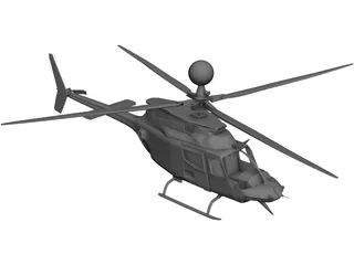 Bell OH-58 3D Model