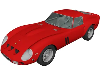 Ferrari 250 GTO (1962) 3D Model