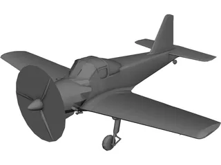 Percival P.56 Provost 3D Model