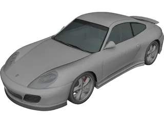Porsche 911 Carrera (1997) 3D Model