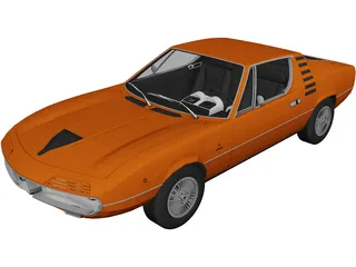 Alfa Romeo Montreal (1970) 3D Model