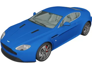 Aston Martin V8 Vantage S (2015) 3D Model
