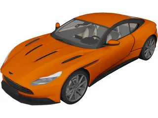 Aston Martin DB11 (2016) 3D Model