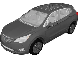 Buick Envision (2019) 3D Model