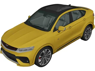 Geely Xingyue (2019) 3D Model
