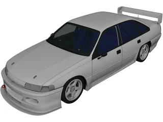 Holden Commodore Touring (1993) 3D Model