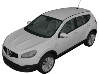Nissan Qashqai (2010) 3D Model