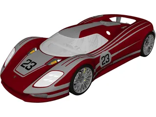 Porsche 917 Concept (2013) 3D Model