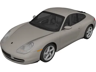 Porsche 911 Carrera (1997) 3D Model