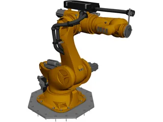 Kuka KR1000 Titan CAD 3D Model