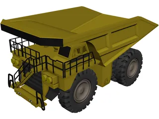 CAT 795 CAD 3D Model
