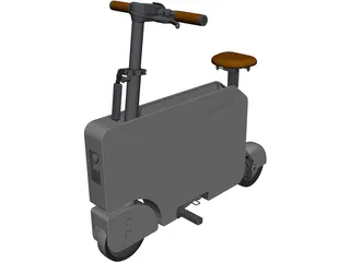 Honda Motocompacto CAD 3D Model