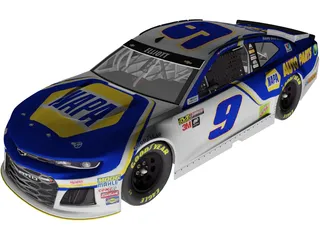 Nascar Chevy SS 3D Model