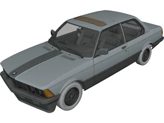 BMW 3-Series [E21] (1975) 3D Model