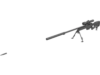 AWP 3D Model