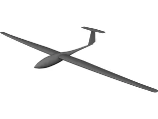 DG300 Glider 3D Model