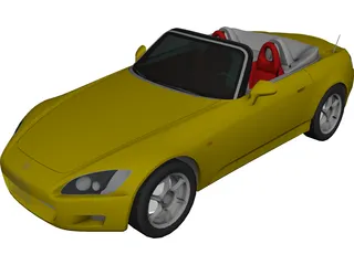 Honda S2000 3D Model
