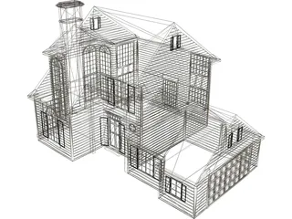 House Modern 3D Model