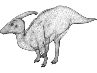 Parasaulophus 3D Model