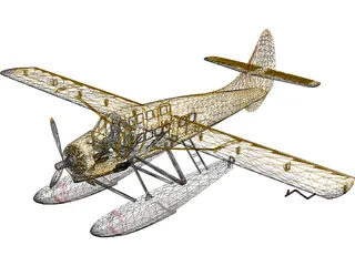 de Havilland Canada DHC-3 Otter 3D Model