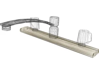 Kitchen Faucet 3D Model