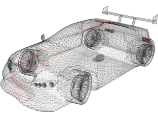 Car Prototype 3D Model