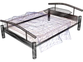 Bed 3D Model