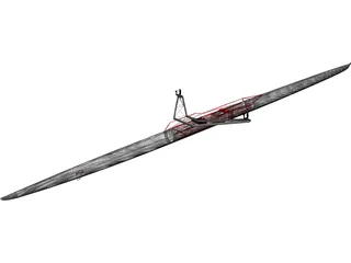 Stampfli Rowingboat 3D Model