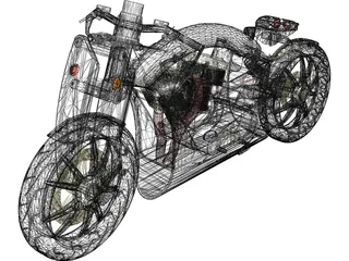 Confederate Wraith 3D Model