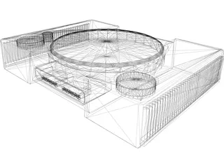 Sony PlayStation 3D Model