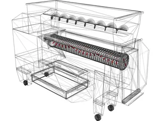 Grape Destemmer 3D Model