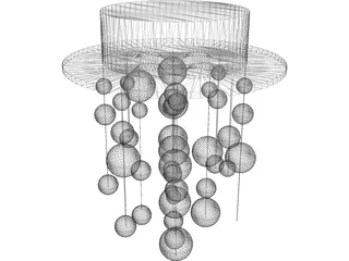 Bubble Lights 3D Model