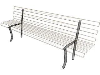 Bench 3D Model